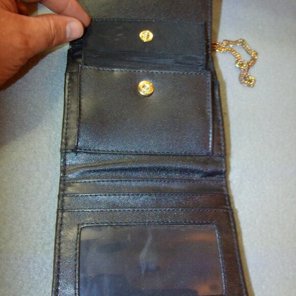 Whiting and Davis ? Black sequin evening bag/wallet - Picture 3 of 3